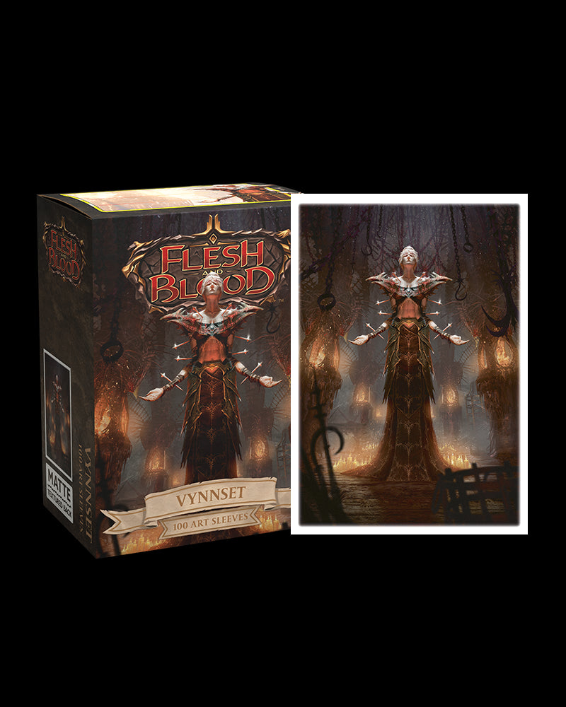 100ct Box Brushed Art Sleeves - Flesh & Blood