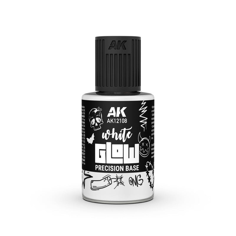 AK Interactive Precision Fluor Base White Glow