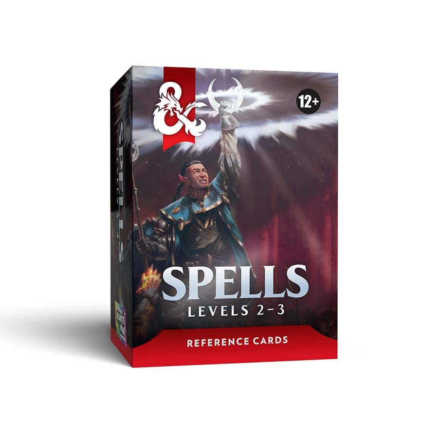 Dungeons & Dragons: Reference Cards Spells: Level 2-3 D&D (Copy)
