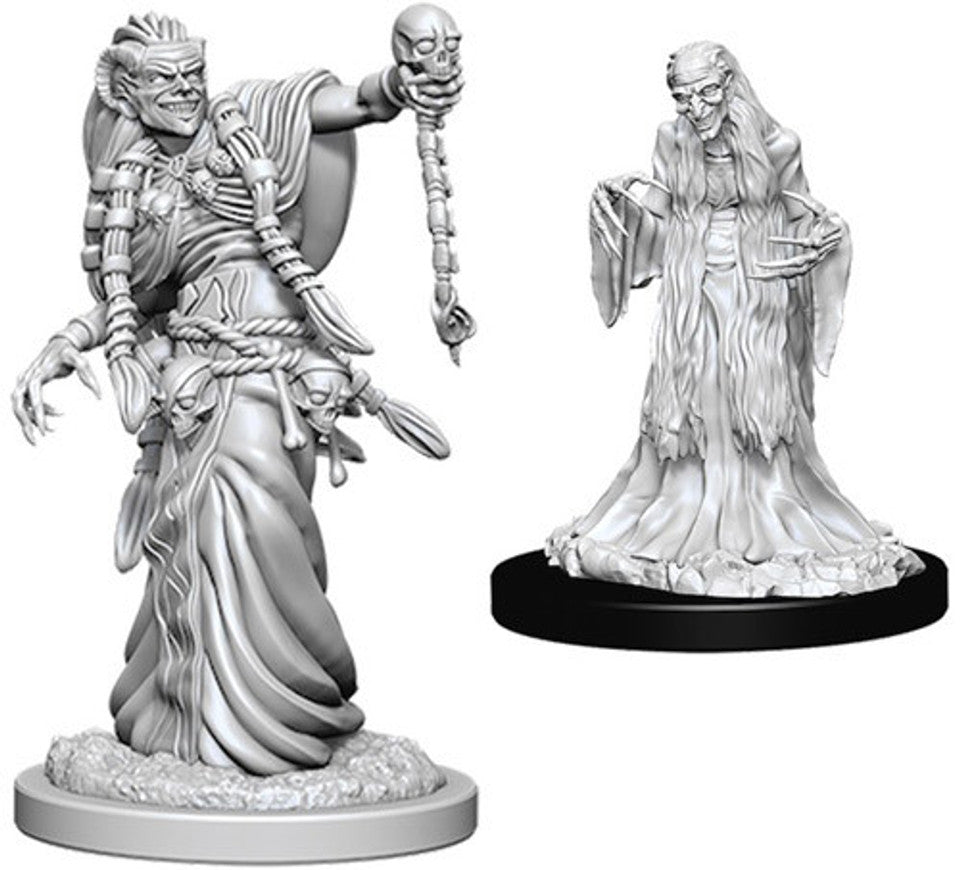 Nolzur's Marvelous Miniatures - Green Hag & Night Hag