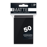 Ultra PRO: Standard 50ct Sleeves - PRO-Matte (Black)