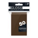 Ultra PRO: Standard 50ct Sleeves - PRO-Gloss (Brown)
