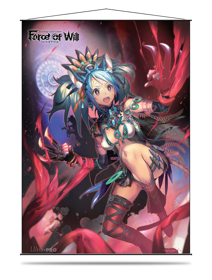 Ultra PRO: Wall Scroll - Force of Will (Pricia The Beast Queen's Counterattack)