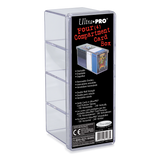 Ultra PRO: Card Box - Four Compartment (Clear)