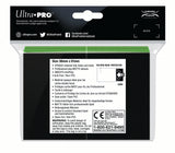 Ultra PRO: Standard 100ct Sleeves - Eclipse Matte (Lime Green)