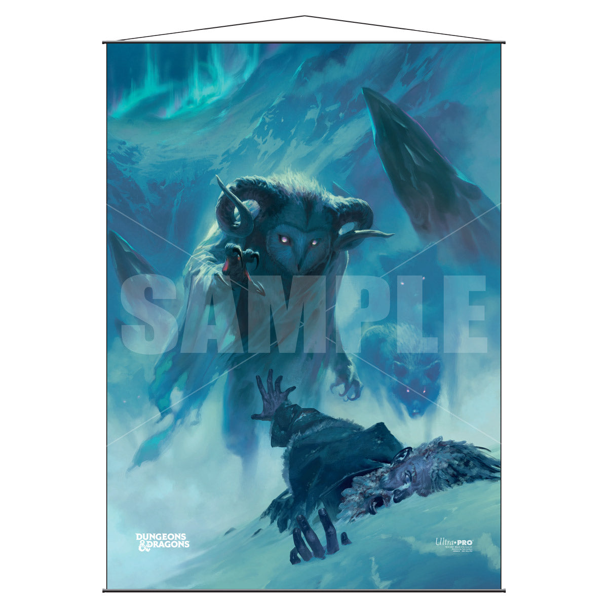 Ultra PRO: Wall Scroll - Dungeons & Dragons Cover Series (Icewind Dale Rime of the Frostmaiden)
