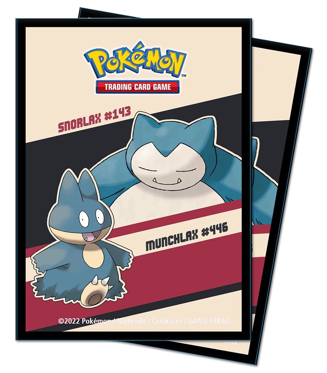 Ultra PRO: Standard 65ct Sleeves - Pokemon (Snorlax and Munchlax)