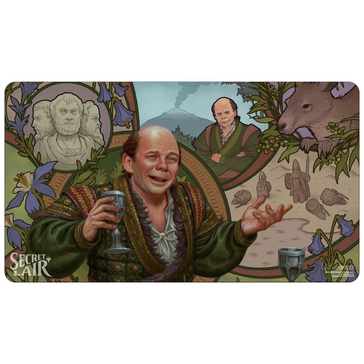 Ultra PRO: Playmat - Secret Lair Spookydrop 2023 (Vizzini, Criminal Mastermind)