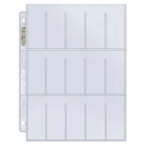 Ultra PRO: Platinum Hologram 15-Pocket Pages - 3-Holes (1.5" x 2.5" / 100-Pack)