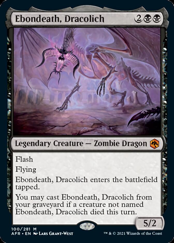 Ebondeath, Dracolich [Dungeons & Dragons: Adventures in the Forgotten Realms]