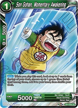 Son Gohan, Momentary Awakening [BT7-055]