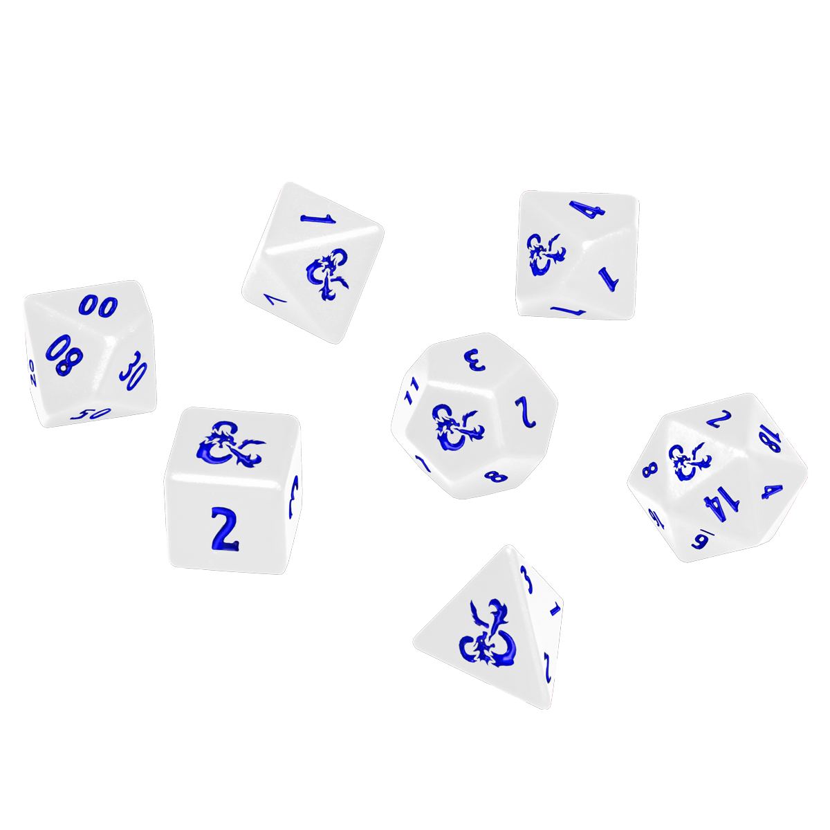 Ultra PRO: Heavy Metal Dice - Icewind Dale (D20 Set)