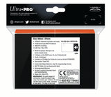 Ultra PRO: Standard 100ct Sleeves - Eclipse Matte (Pumpkin Orange)