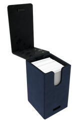 Ultra PRO: Suede Collection - Alcove Flip (Sapphire)