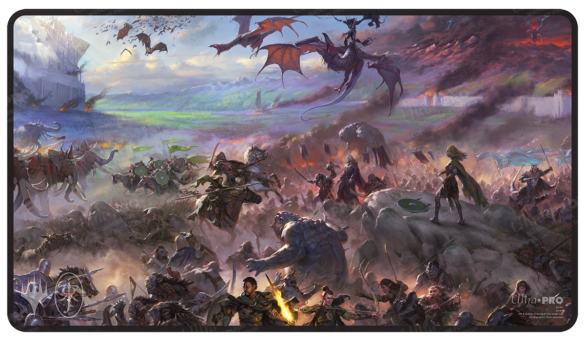 Ultra PRO: Stitched Playmat - The Lord of the Rings (Borderless Scene)