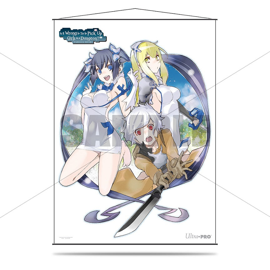 Ultra PRO: Wall Scroll - Is It Wrong to Try to Pick Up Girls in a Dungeon? (DanMachi Heroines)