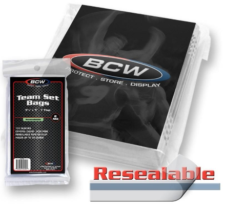 Resealable Team Set Bags