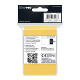 Ultra PRO: Standard 50ct Sleeves - PRO-Matte (Yellow)