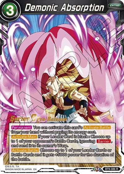 Demonic Absorption (Universal Onslaught) [BT9-086]