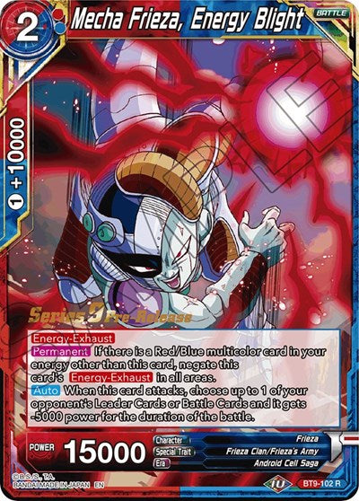 Mecha Frieza, Energy Blight (Universal Onslaught) [BT9-102]