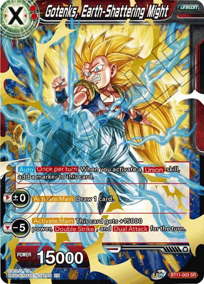 Gotenks, Earth-Shattering Might [BT11-003]