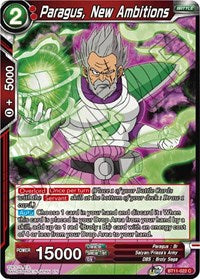 Paragus, New Ambitions [BT11-022]