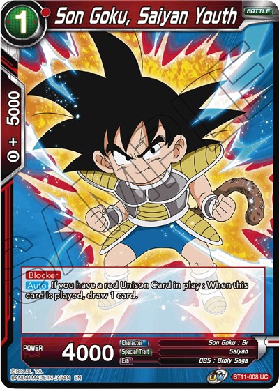 Son Goku, Saiyan Youth [BT11-008]