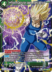 Prince of Destruction Vegeta, Prideful Warrior [BT11-066]