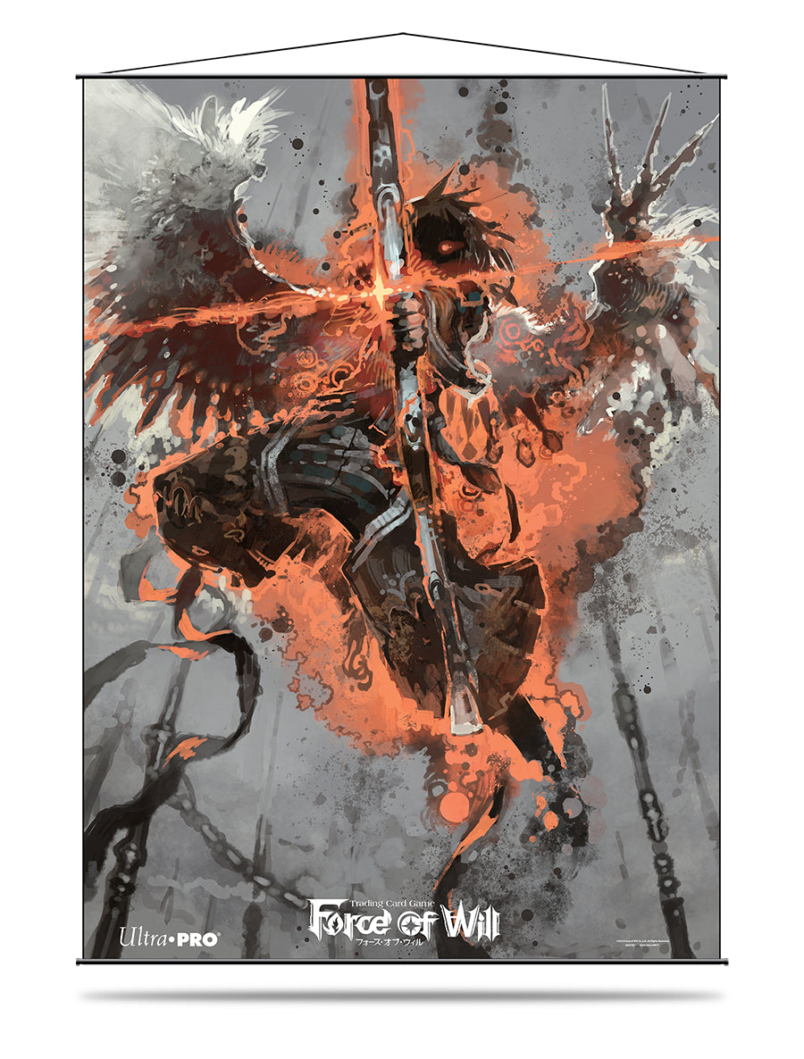 Ultra PRO: Wall Scroll - Force of Will (Dark Arla, the Shadow Wing)