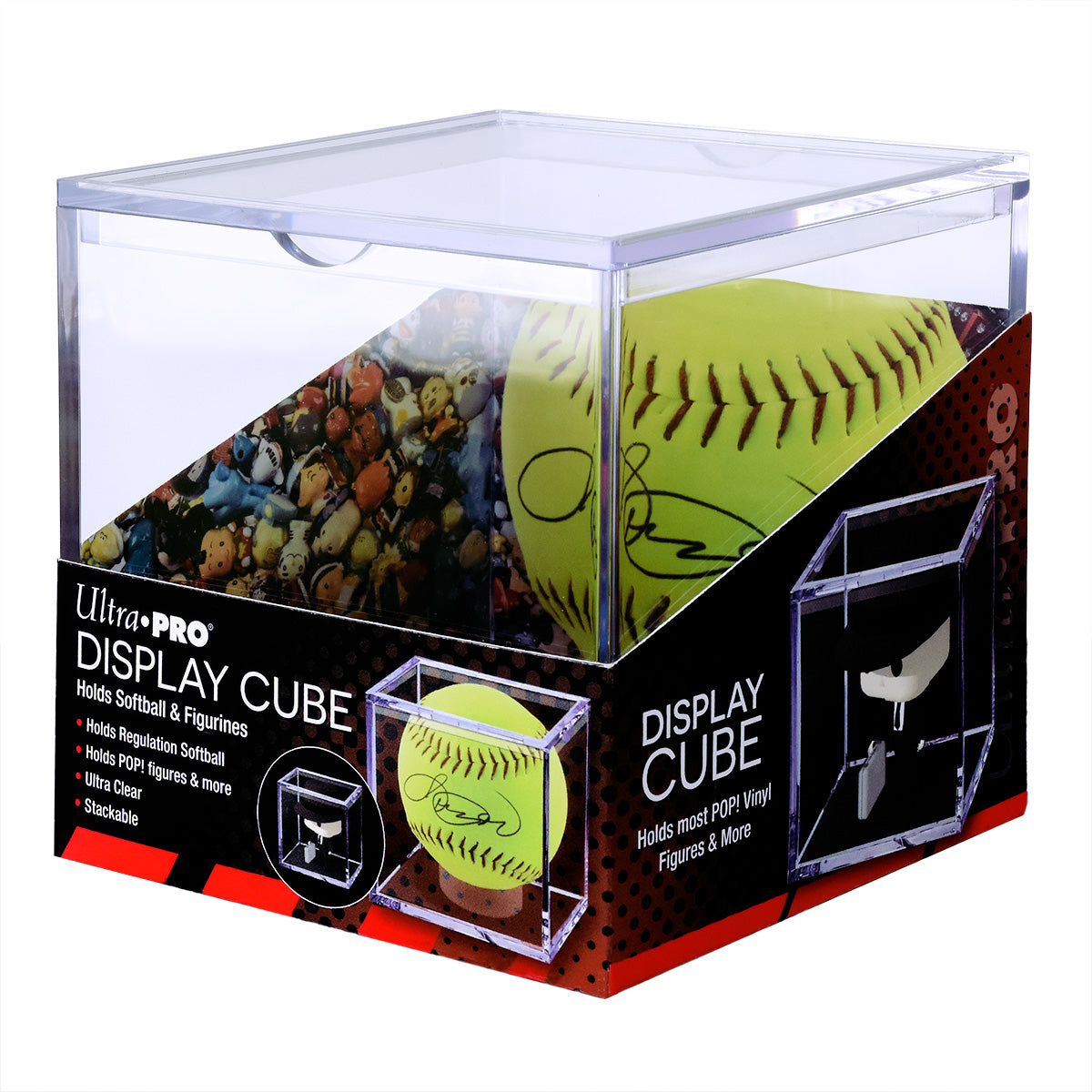 Ultra PRO: Display - Softball & Figurine (Clear)