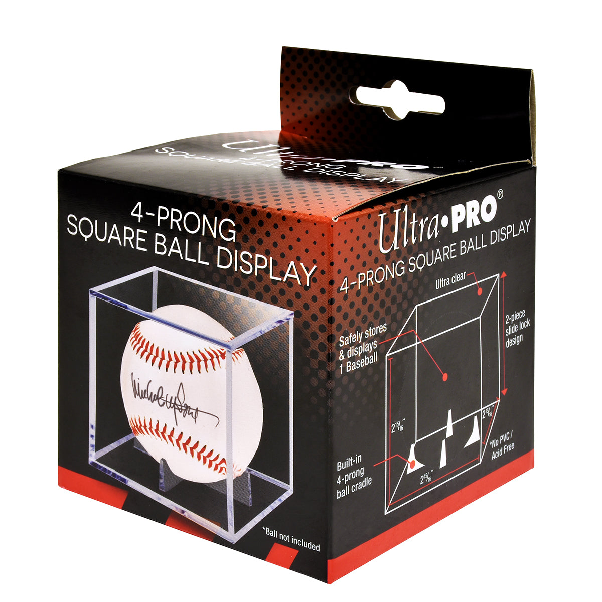 Ultra PRO: Display - 4-Prong Square Ball