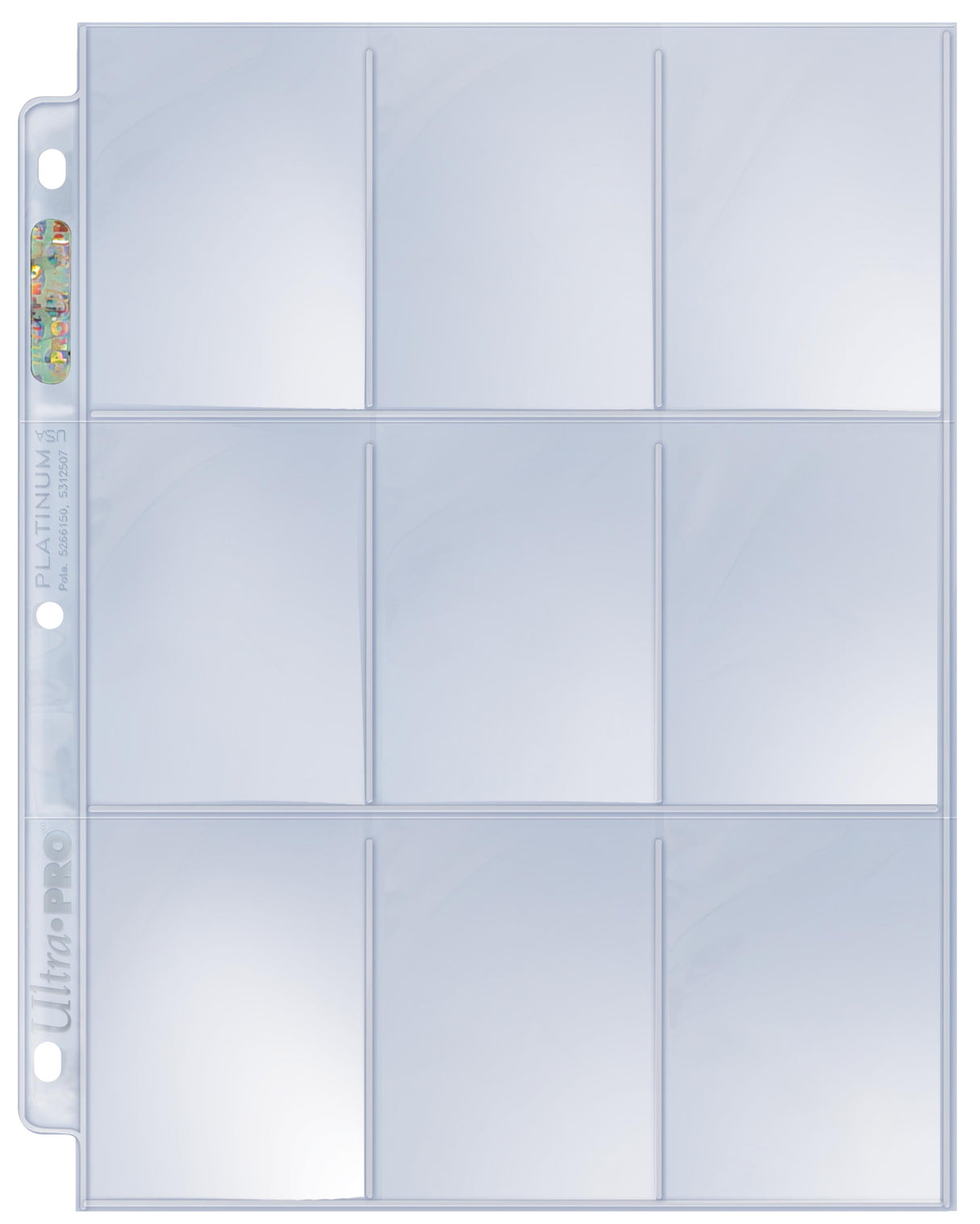 Ultra PRO: Platinum Series - 9-Pocket Pages (25-Pack)