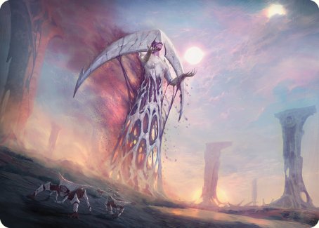 White Sun's Twilight Art Card [Phyrexia: All Will Be One Art Series]