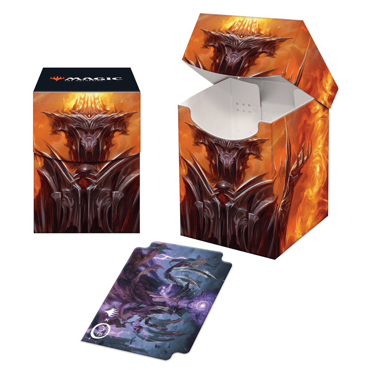 Ultra PRO: 100+ Deck Box - The Lord of the Rings (Sauron, the Dark Lord)