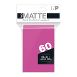 Ultra PRO: Small 60ct Sleeves - PRO-Matte (Bright Pink)