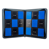 Ultra PRO: 9-Pocket Zippered PRO-Binder - Vivid Deluxe (Blue)