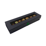 Ultra PRO: Heavy Metal Dice - 7-Dice Set (Dungeons & Dragons - Copper and Green)