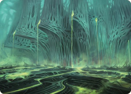 Swamp Art Card [Phyrexia: All Will Be One Art Series]