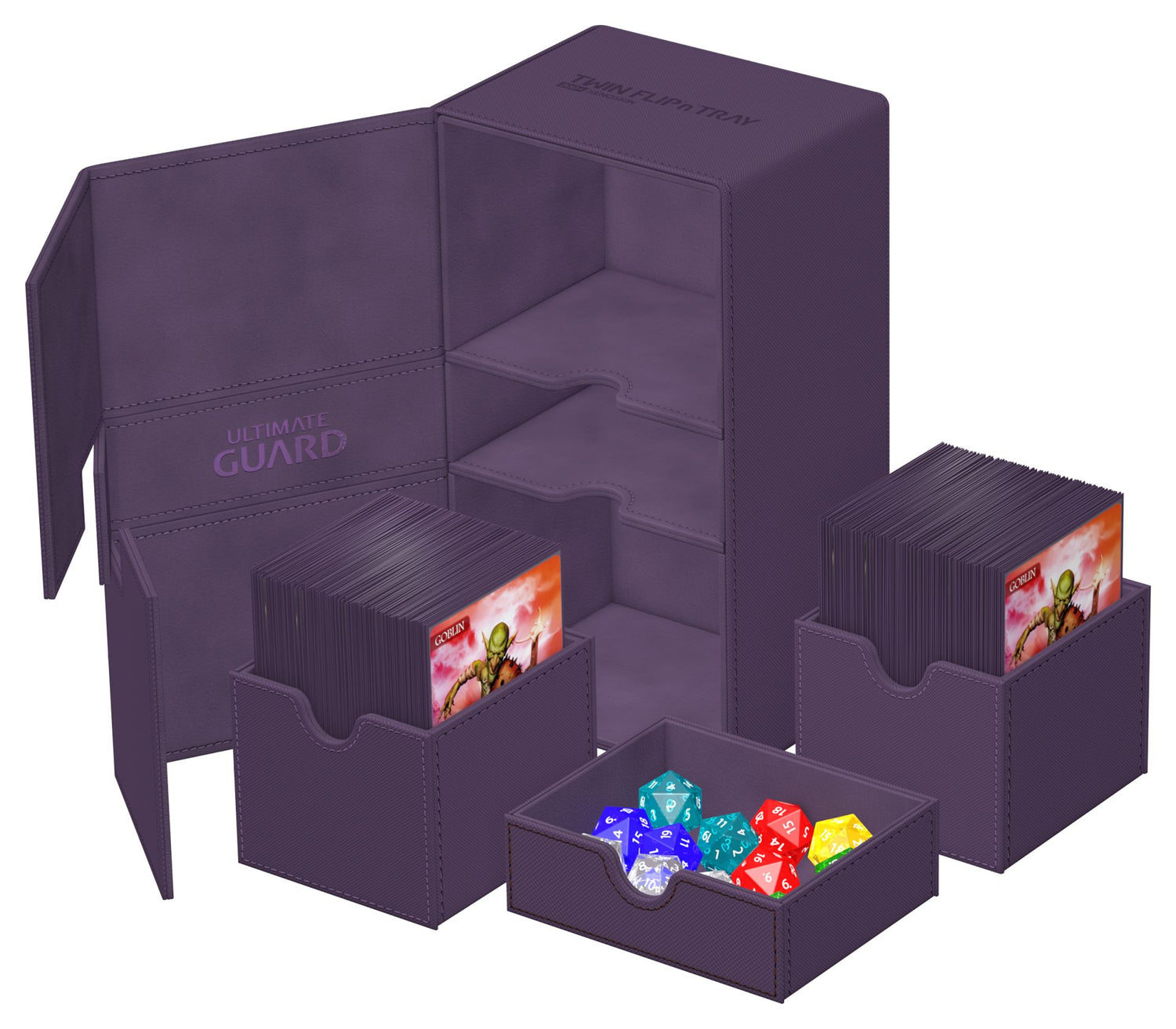 Ultimate Guard TWIN FLIP’N’TRAY XENOSKIN - Purple
