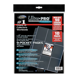 Ultra PRO: Platinum Hologram Standard 9-Pocket Pages - 3-Holes (10-Pack)