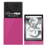 Ultra PRO: Standard 50ct Sleeves - PRO-Matte (Bright Pink)