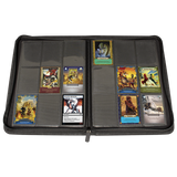 Ultra PRO: 9-Pocket Premium Zippered PRO-Binder - Suede Collection (Jet)