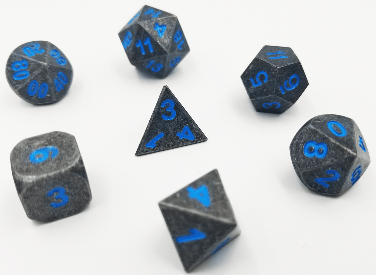 Cold Iron with Blue RPG Set