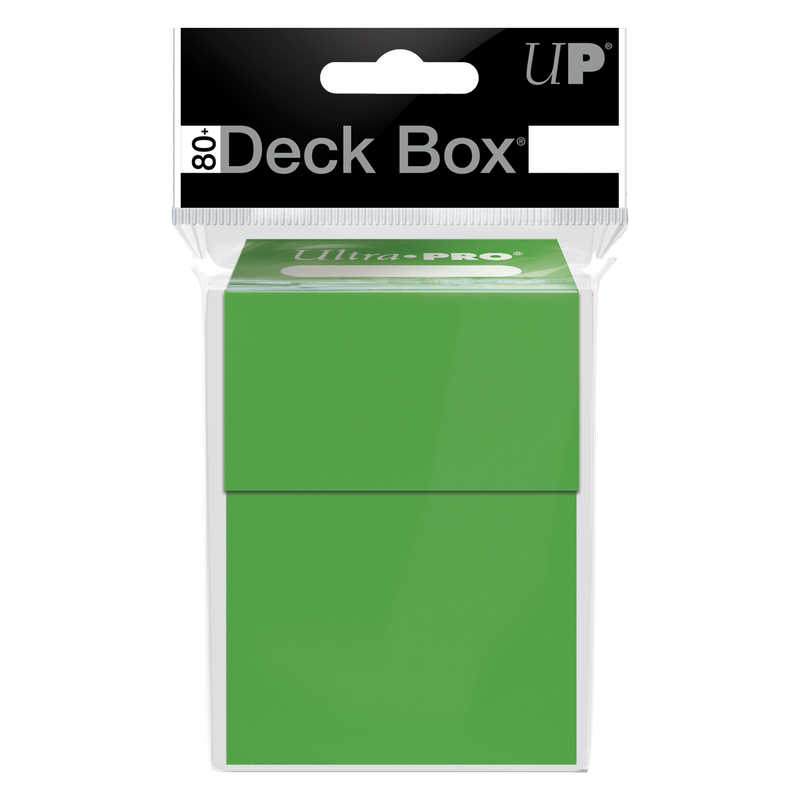 Ultra PRO: 80+ Deck Box - Lime Green
