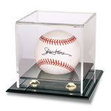 Ultra PRO: Display - Baseball & Hockey Puck (Gold Riser/UV Block)