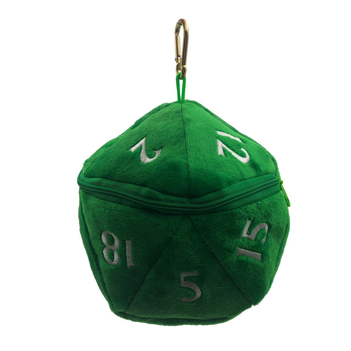 Ultra PRO: Dice Bag - Plush D20 (Green)