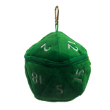 Ultra PRO: Dice Bag - Plush D20 (Green)