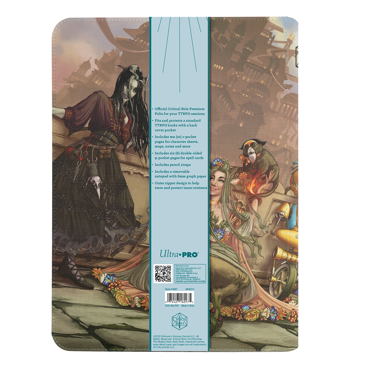 Ultra PRO: Character Folio - Critical Role (Team Lineup / Leatherette)