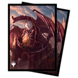 Ultra PRO: Standard 100ct Sleeves - Strixhaven (Velomachus Lorehold)