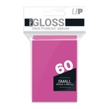 Ultra PRO: Small 60ct Sleeves - PRO-Gloss (Bright Pink)